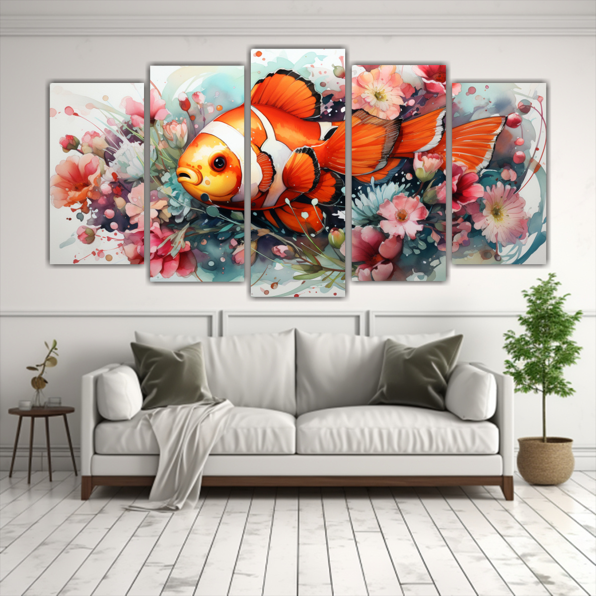 pinturas-acuarelas-estilo-payaso-colorido-en-cinco-artes-vanguardia-espacio-1