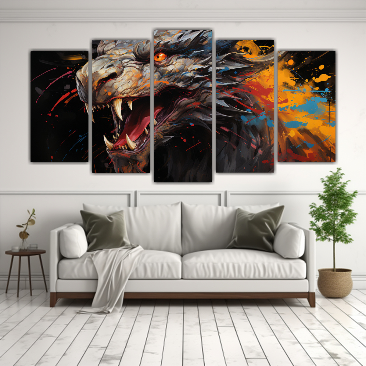 pinturas-de-decoraci-n-con-ambiente-neonoir-en-amarillo-y-rojo-1