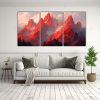 pinturas-de-decoraci-n-de-monta-as-famosas-en-tonos-rojos-1-1