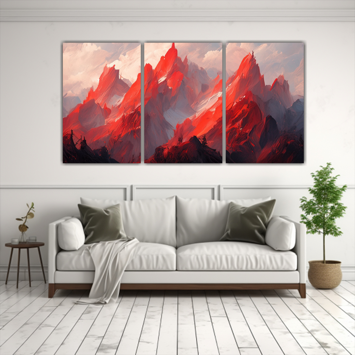 pinturas-de-decoraci-n-de-monta-as-famosas-en-tonos-rojos-1-1