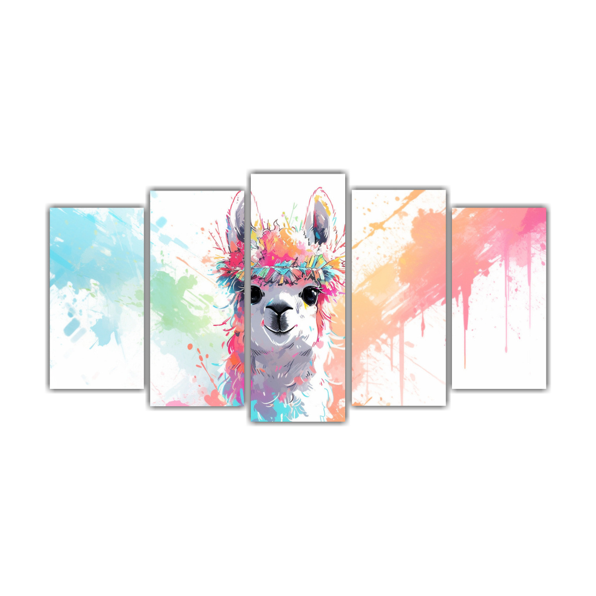 pinturas-de-decoraci-n-en-vibrantes-y-pasteles-colores-neo-pop-art