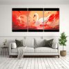 pinturas-de-pared-abstractas-cisne-vibrante-en-colores-rojos-arte-neo-pop-en-la-d-cada-1-1