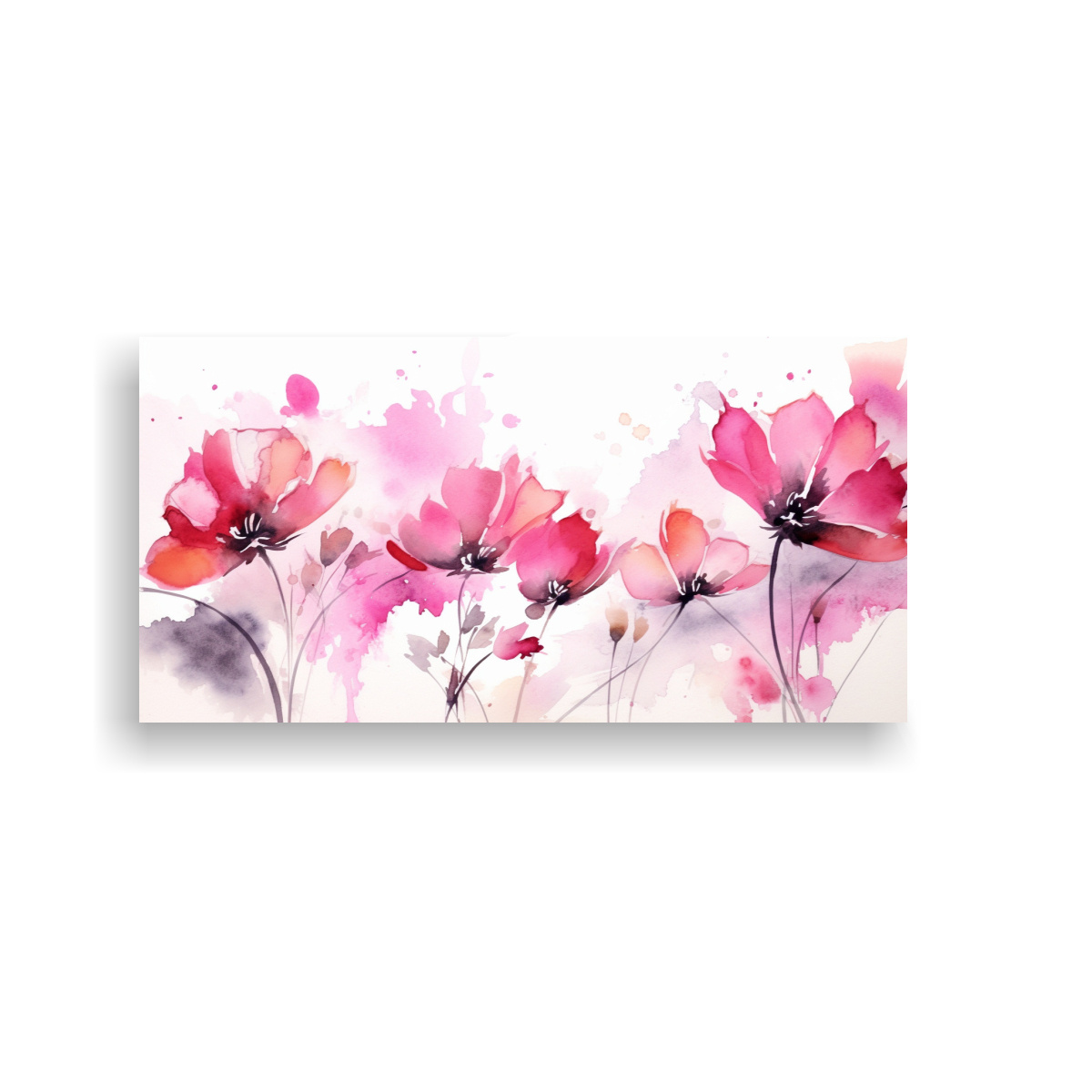pinturas-de-pared-con-flores-rosas-en-estilo-acuarela-moderno