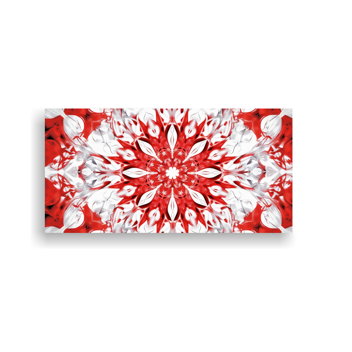 pinturas-de-pared-modernas-con-patrones-rojos-sobre-fondo-blanco