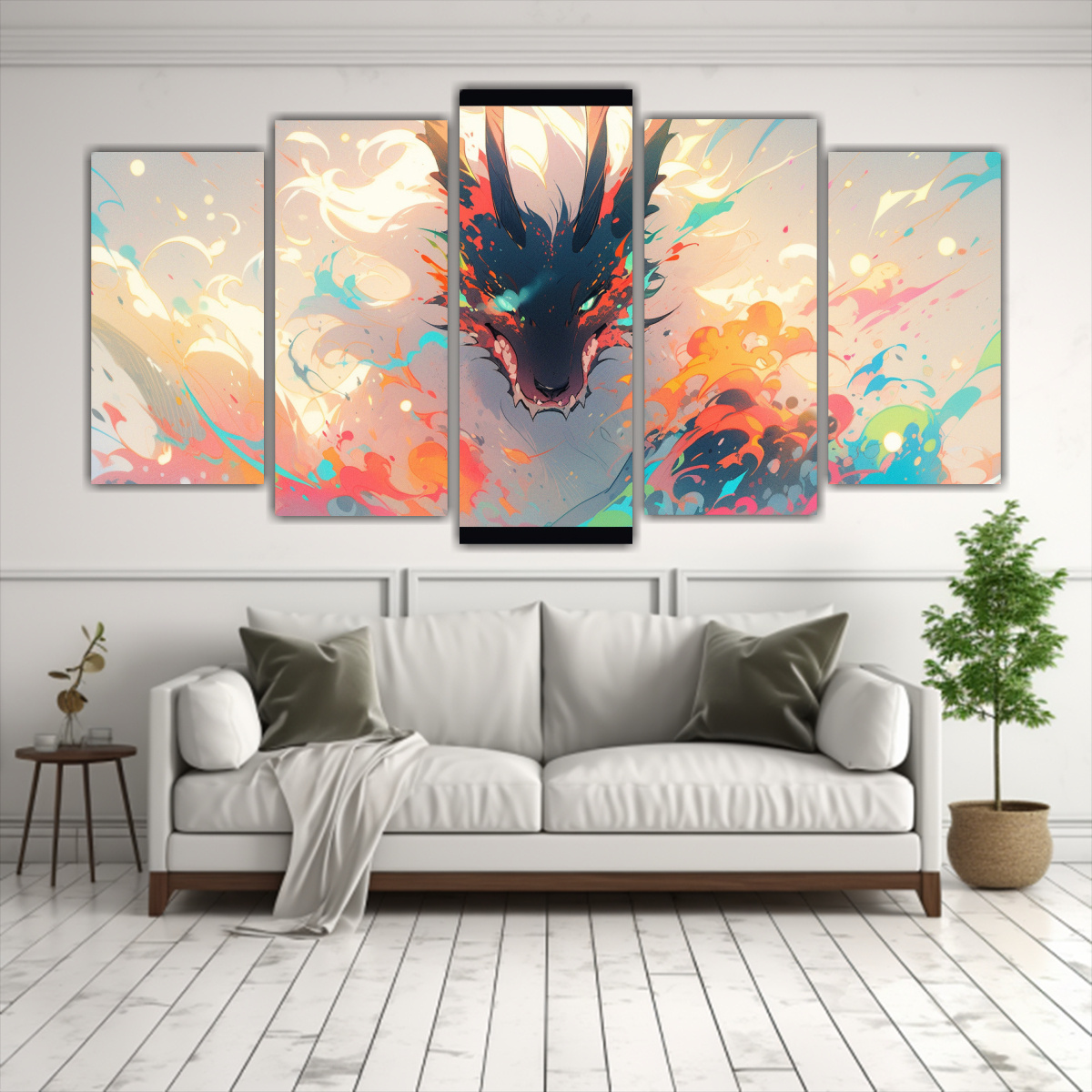 pinturas-de-tela-drag-n-en-colores-vibrantes-y-l-neas-finas-contrastadas-1