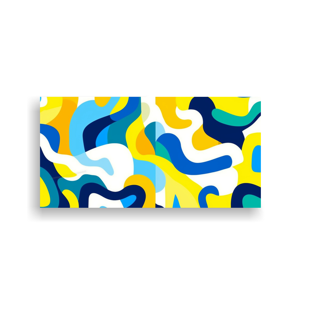 pinturas-decorativas-abstractas-modernas-en-azul-amarillo-y-lima