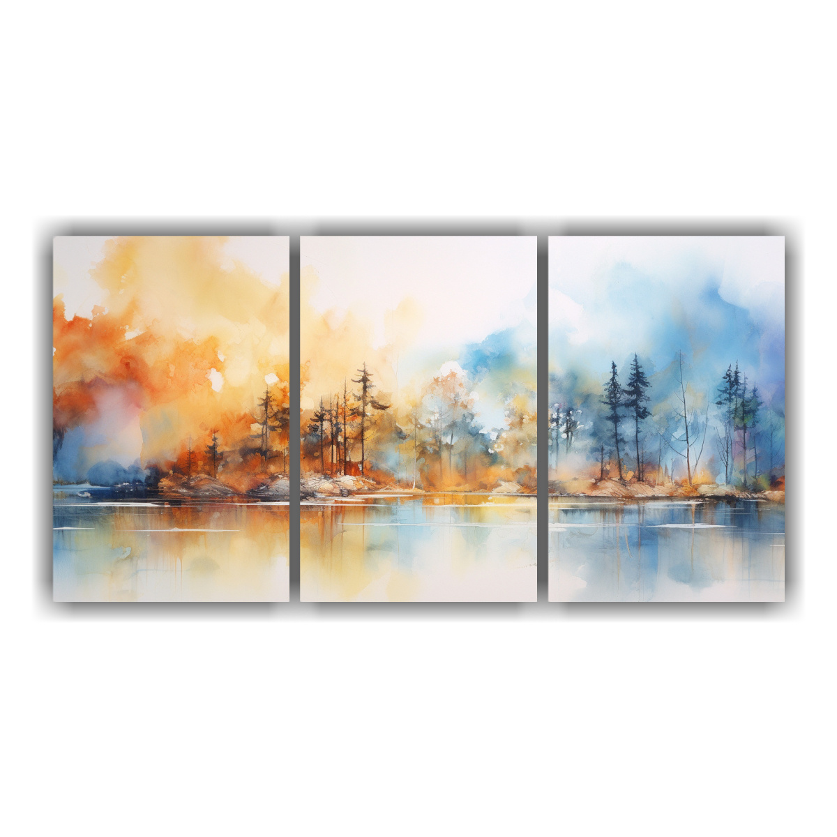 pinturas-decorativas-abstracto-paisaje-acuarela-colores