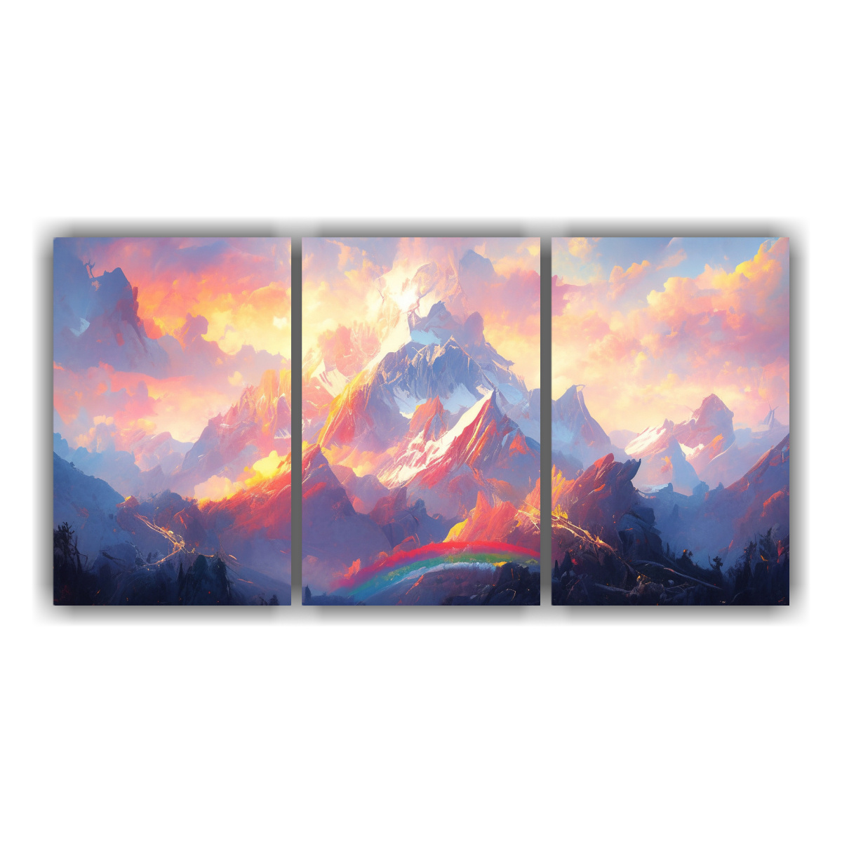 pinturas-decorativas-composici-n-din-mica-de-famosas-monta-as-y-arco-ris