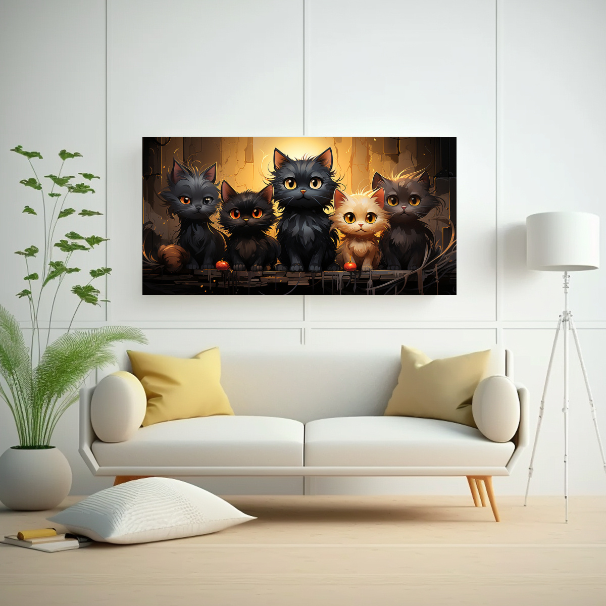 pinturas-decorativas-de-alta-calidad-con-gatos-urbanos-adorables-2
