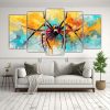 pinturas-decorativas-de-arte-pop-neo-en-colores-crom-ticos-y-dorado-1