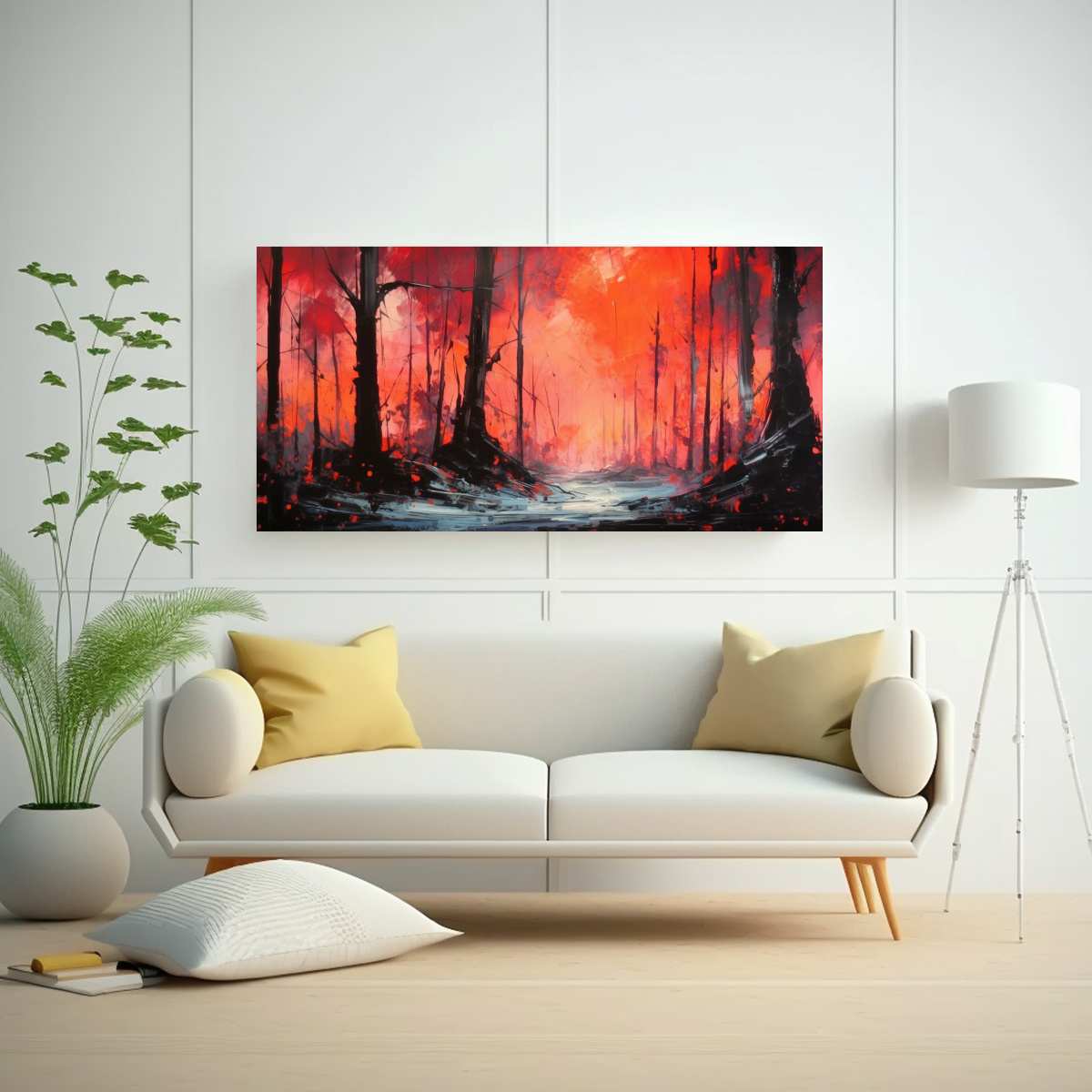 pinturas-decorativas-de-bosque-en-fuego-negro-y-rojo-brillante-1-1