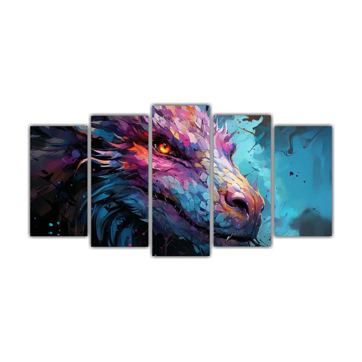 pinturas-decorativas-de-drag-n-en-colores-p-rpura-y-turquesa-con-atm-sfera-neonoir