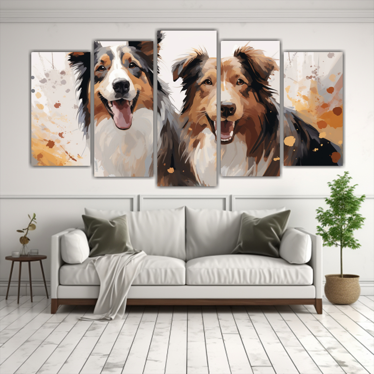pinturas-decorativas-de-pastores-y-collies-en-colores-pastel-y-marr-n-1