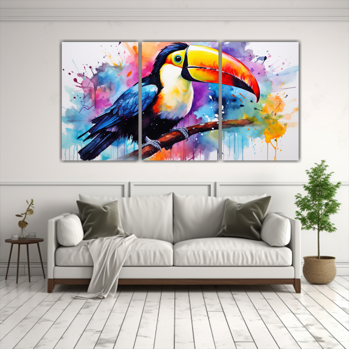 pinturas-decorativas-de-tucanes-en-acuarela-y-colores-negros-1-1
