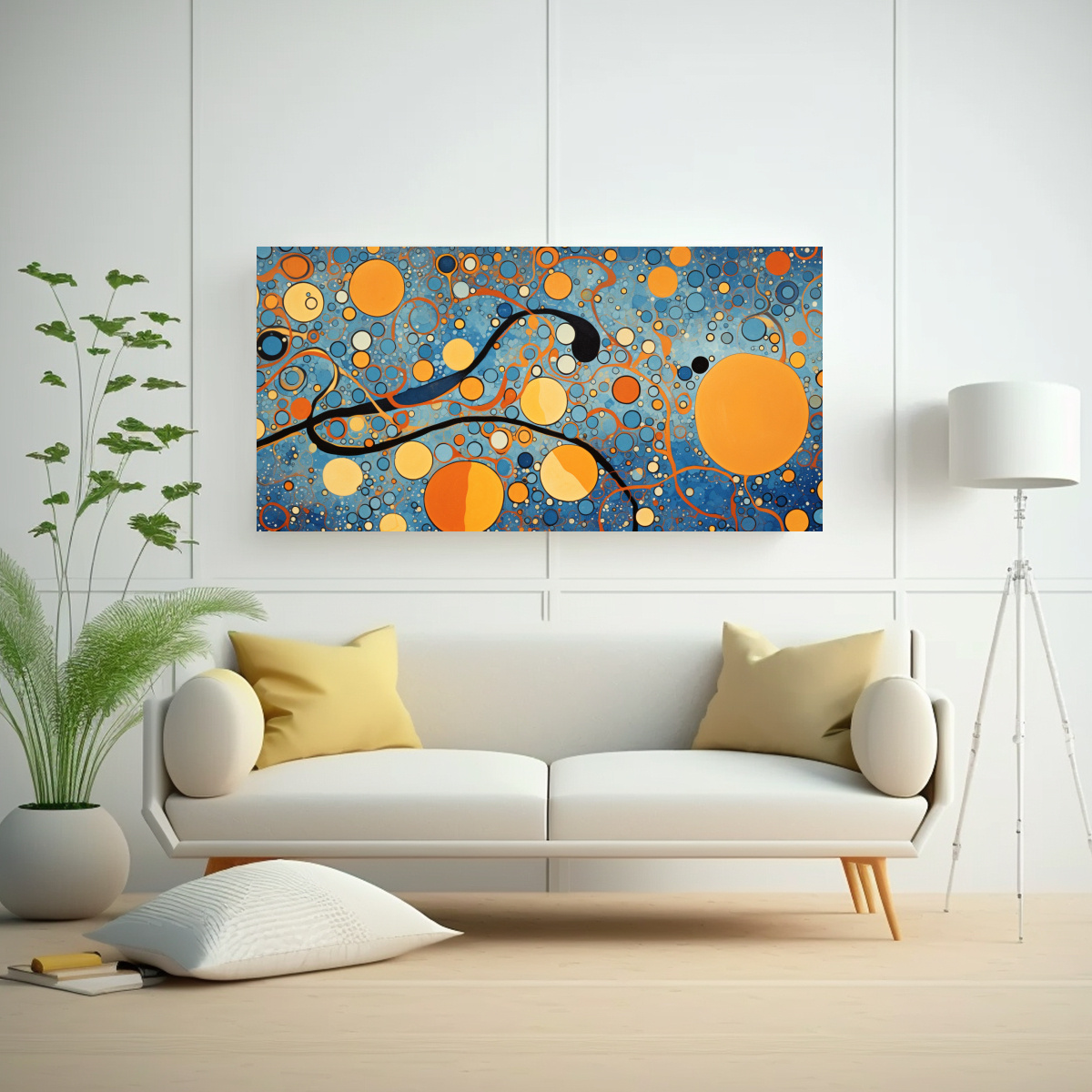 pinturas-decorativas-en-papel-tapiz-naranja-y-azul-con-composici-n-geom-trica-1-1