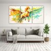 pinturas-decorativas-inspiradas-en-pegaso-en-acuarelas-y-colores-de-ma-z-neo-pop-art-1