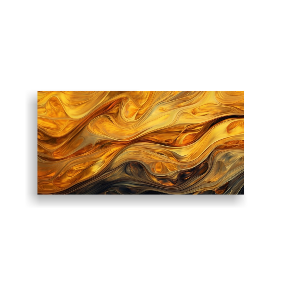 pinturas-decorativas-marinas-con-textura-de-algas-oscuras-en-aceite-dorado-vibrante