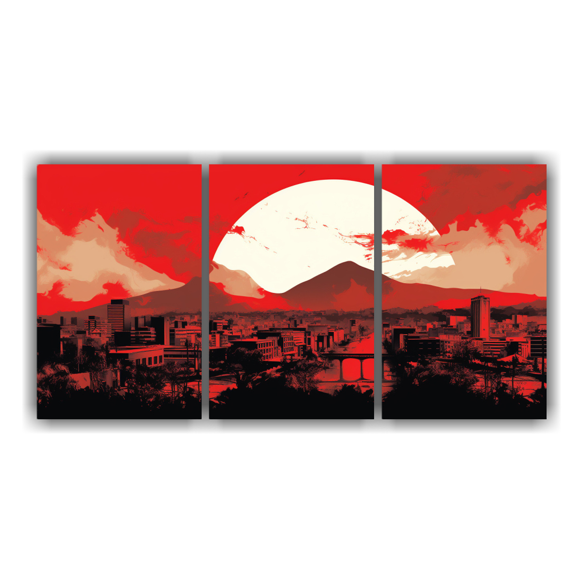 pinturas-decorativas-neono-en-santiago-city-chile-en-tonos-marr-n-y-rojo-