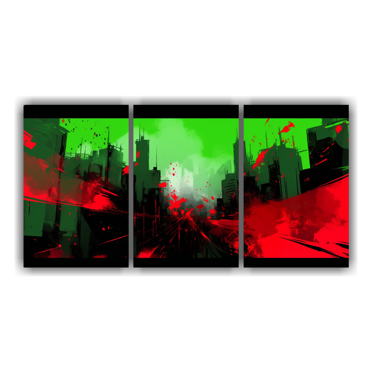 pinturas-decorativas-neono-en-santiago-de-chile-en-colores-verde-y-rojo