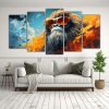 pinturas-decorativas-neopop-espectaculares-en-azul-real-y-naranja-1-1