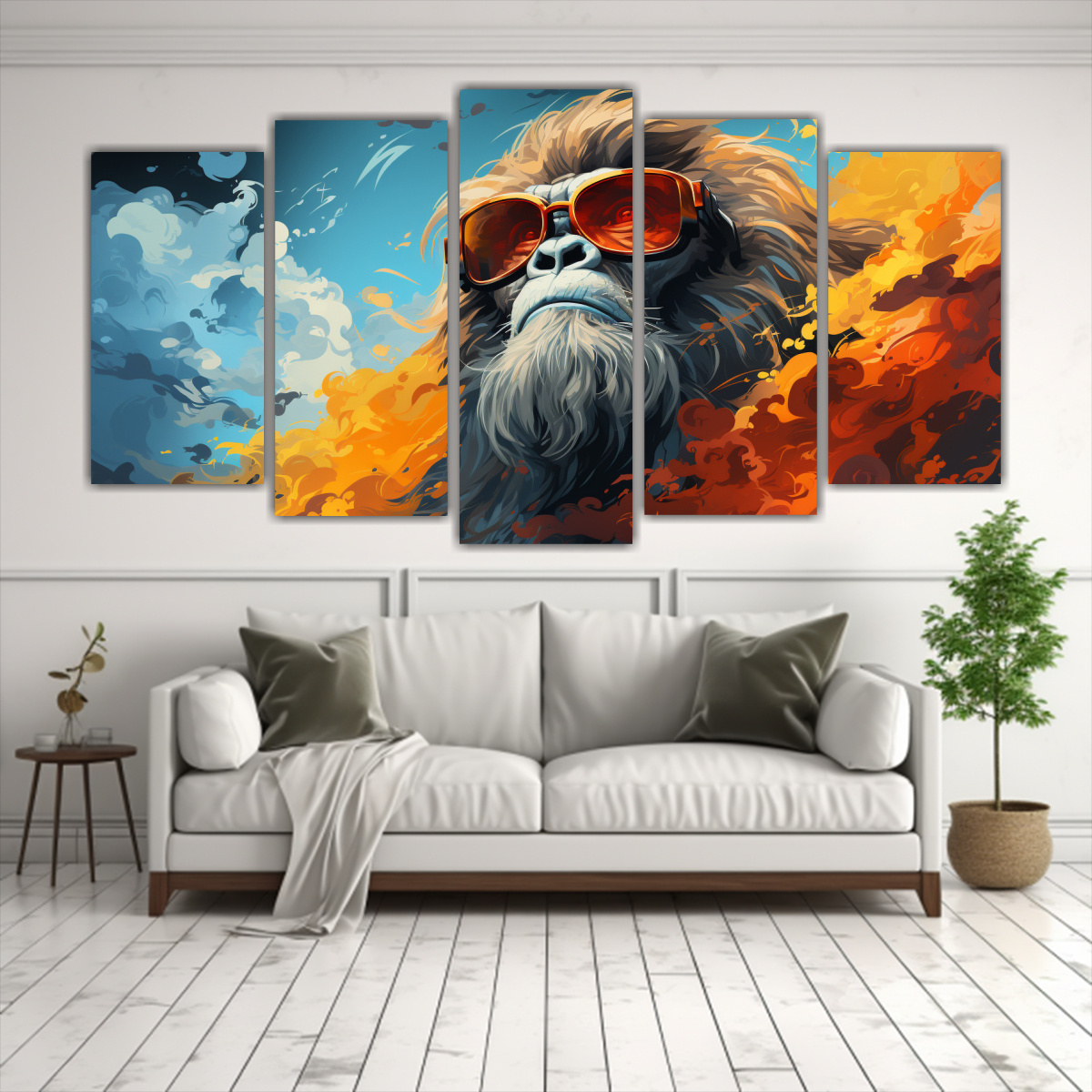 pinturas-decorativas-neopop-espectaculares-en-azul-real-y-naranja-1-1