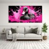 pinturas-decorativas-patos-en-negro-y-rosa-neo-pop-arte-1