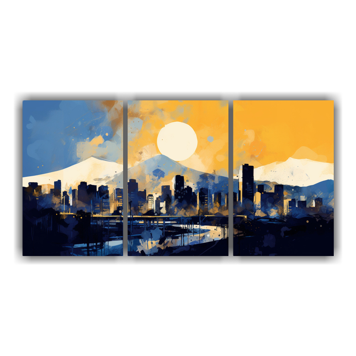 pinturas-decorativas-santiago-en-chile-en-tonos-oro-y-azul-neono-