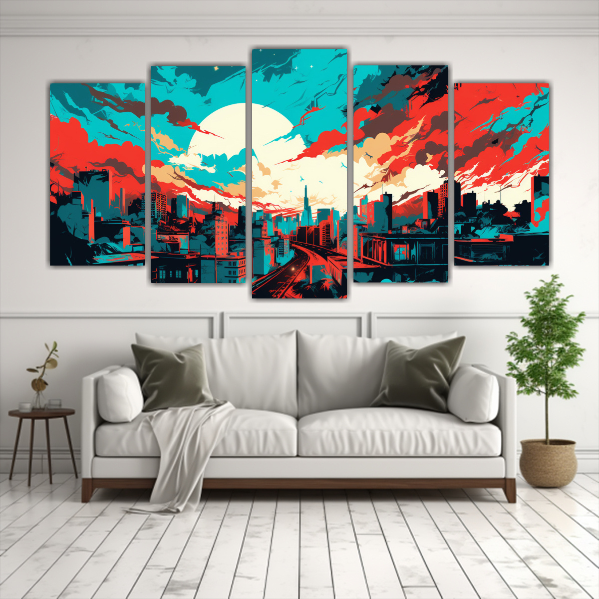 pinturas-en-lienzo-rojo-y-turquesa-para-venta-en-santiago-1-1