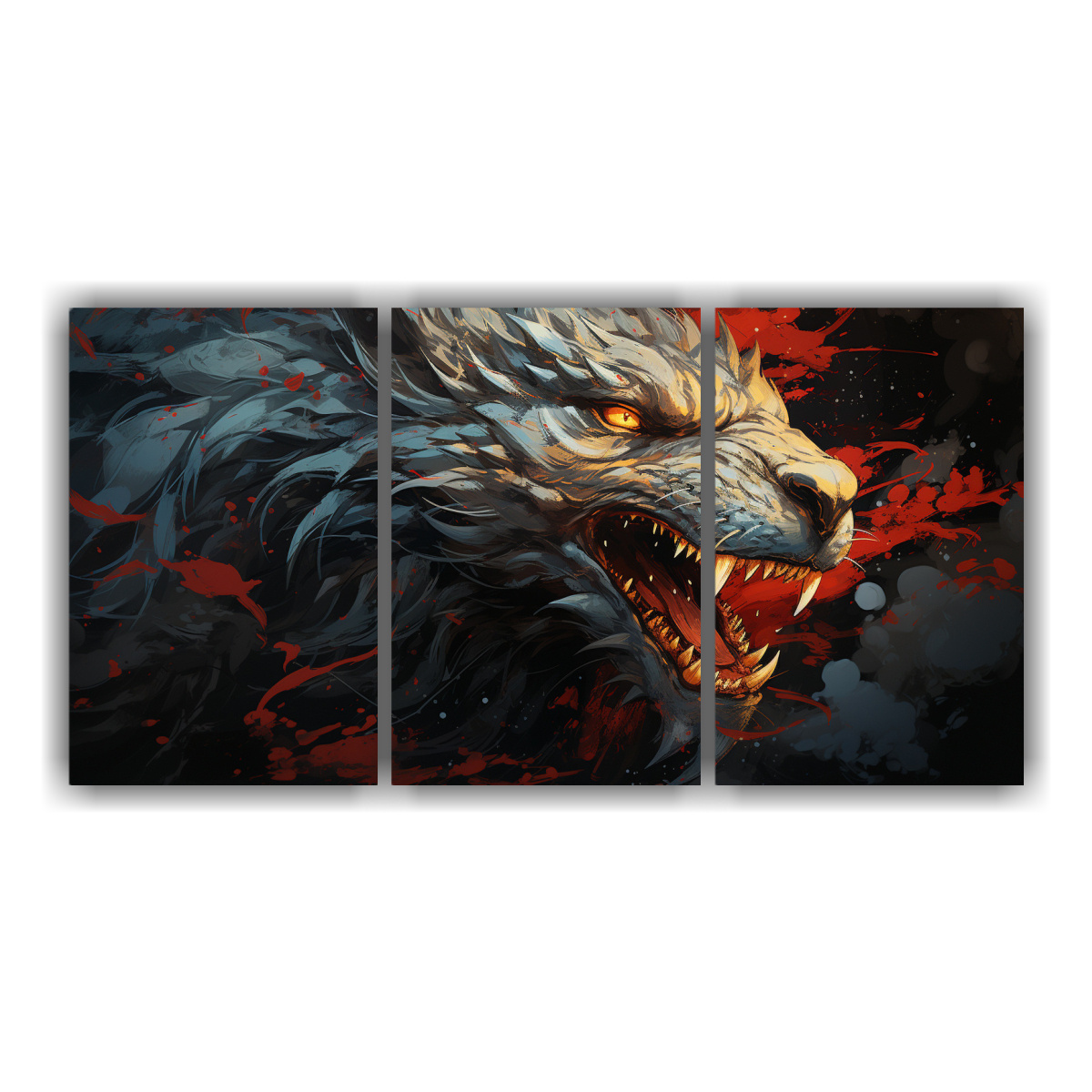 pinturas-impresas-tr-ptico-drag-n-en-rojo-y-oro-estilo-neonoir-decoraci-n-neo