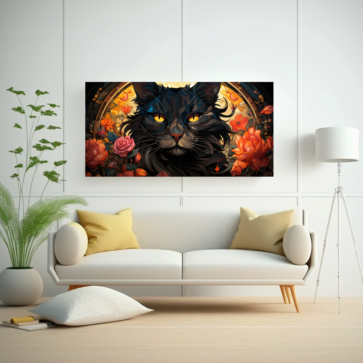 pinturas-vitrales-de-gatos-negros-sonrientes-en-armon-a-crom-tica-1-1