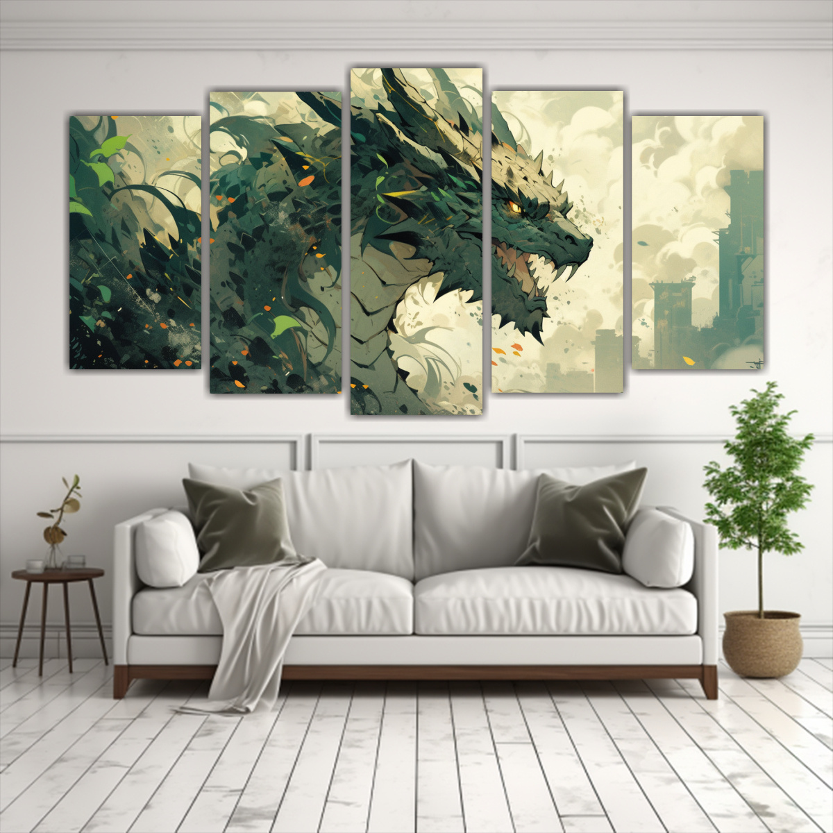 sala-en-tonos-marr-n-y-verde-con-drag-n-neonoir-1-1