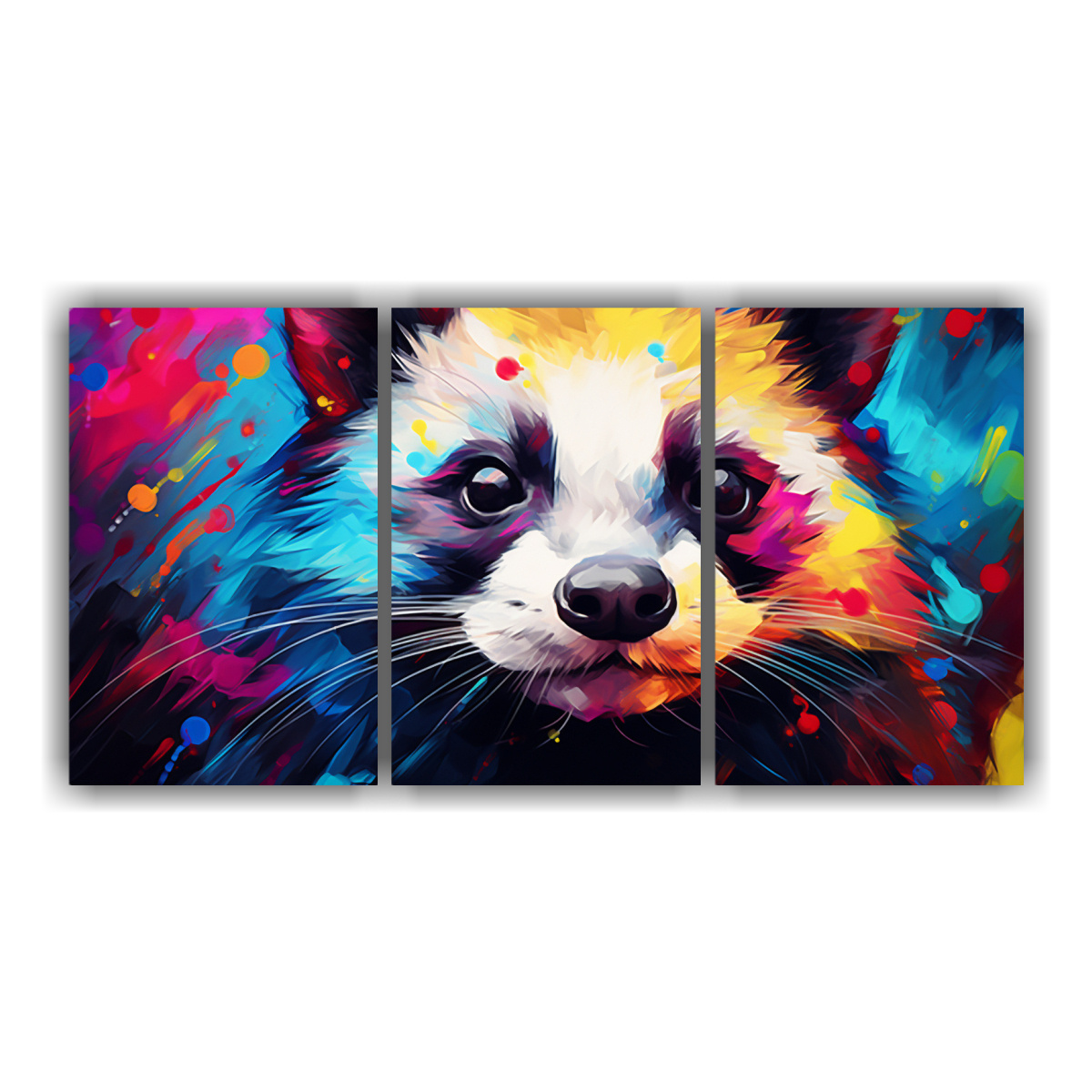 tr-ptico-abstracto-vibrante-estilo-estilo-leo-resistente-a-la-herrumbre